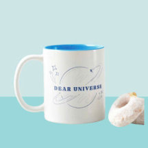 Cher Mug Universe - Coupe de Jour des terres bleu