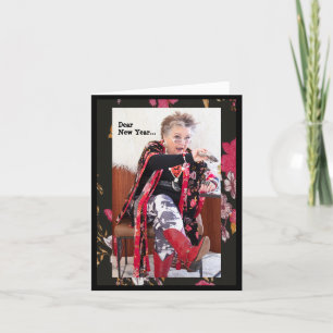 Cher Nouvel An, je vous en supplie Carte de vœux