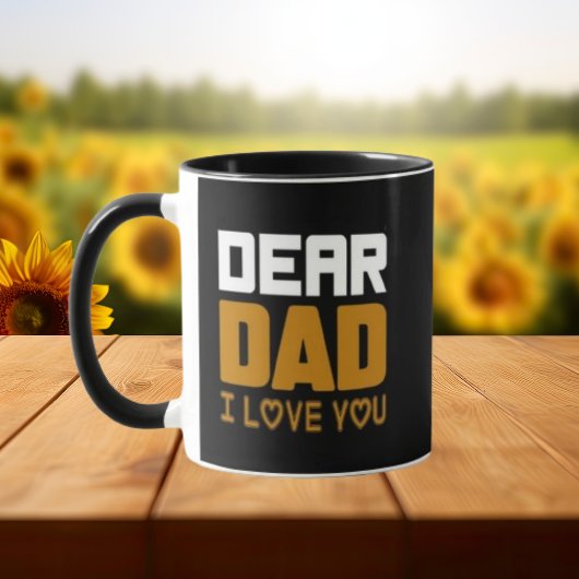 Cher Papa, Je T'Aime Mug Pour Fête des pères Cadea
