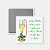 Cher Père Noël Christmas Magnet (Recto/Verso)