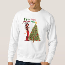 Cher Père Noël définir le bon Sweatshirt