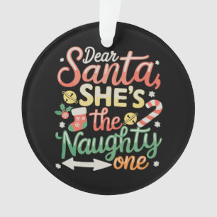 Cher Père Noël, elle est la vilaine Funny Xmas