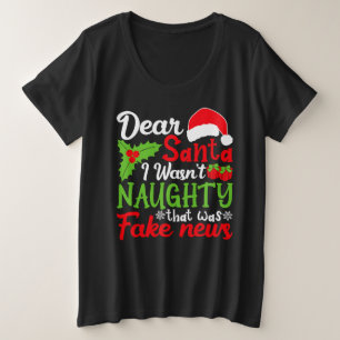 Cher Père Noël Je n'étais pas vilain C'était de fa