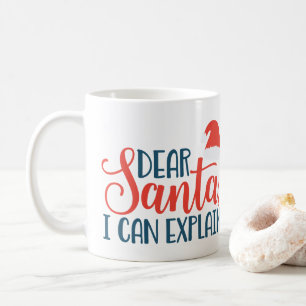 Cher Père Noël, je peux expliquer le café Mug