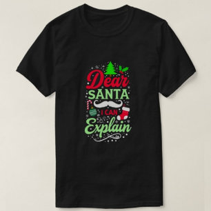 Cher Père Noël, je peux expliquer les t-shirts