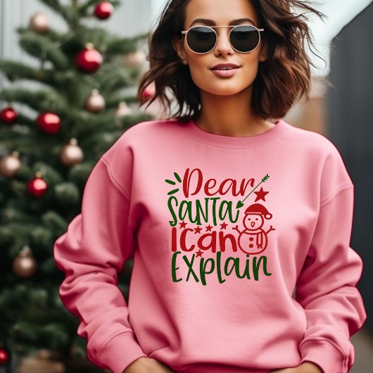 Cher Père Noël je peux expliquer T-Shirt