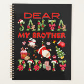 Cher Père Noël, Mon Frère L'A Fait Avec Des Jumeau (Devant)
