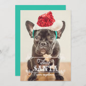 Cher Père Noël nous pouvons expliquer des cartes (Devant / Derrière)