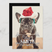 Cher Père Noël, Nous Pouvons Expliquer Les Cartes  (Devant / Derrière)