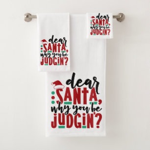 Cher Père Noël, pourquoi vous faites preuve de jug