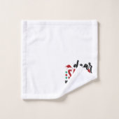 Cher Père Noël, pourquoi vous faites preuve de jug (Gant de toilette)