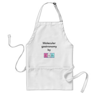 Cher Periodieke Naam Apron Standaard Schort