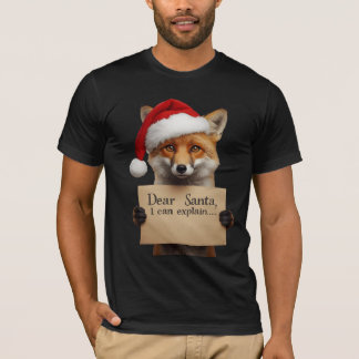 . Cher T-Shirt Chien Père Noël