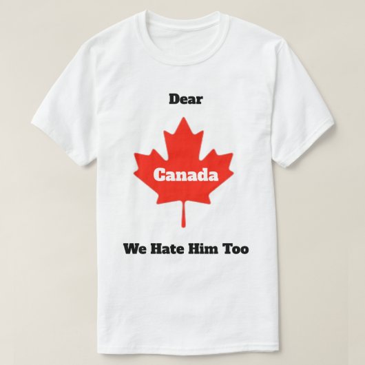 Cher T-shirt de base du Canada (Design devant)