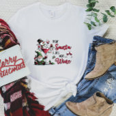 Cher T-shirt Père Noël Wine