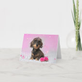 Cher Teckel Carte (Devant)