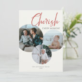 Chercher chaque instant photo Rouge ivoire Carte d (Debout devant)