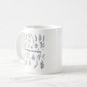 Chercher la magie tous les jours mignonne café Mug (Devant gauche)