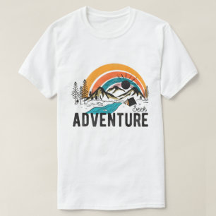 "Chercher un T-shirt graphique d'aventure