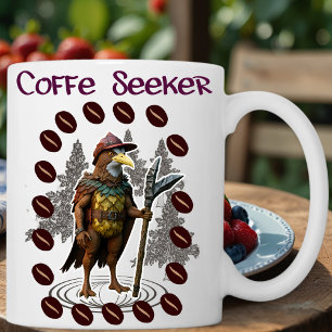 Chercheur de café en tasse