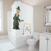 Chercheur de rideau de douche (En situation)