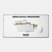 Chercheur généalogique dans la réplication de l'AD (Clavier et souris)