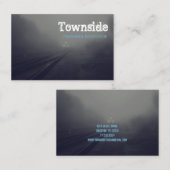 Chercheur paranormal Carte de visite de scène ferr (Devant / Derrière)