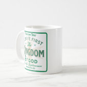 CHERCHEZ D'ABORD LE ROYAUME DE DIEU MUG (Devant gauche)
