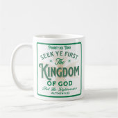 CHERCHEZ D'ABORD LE ROYAUME DE DIEU MUG (Gauche)