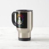 "Cherchez votre paix" Travel Coffee Mug (Devant gauche)