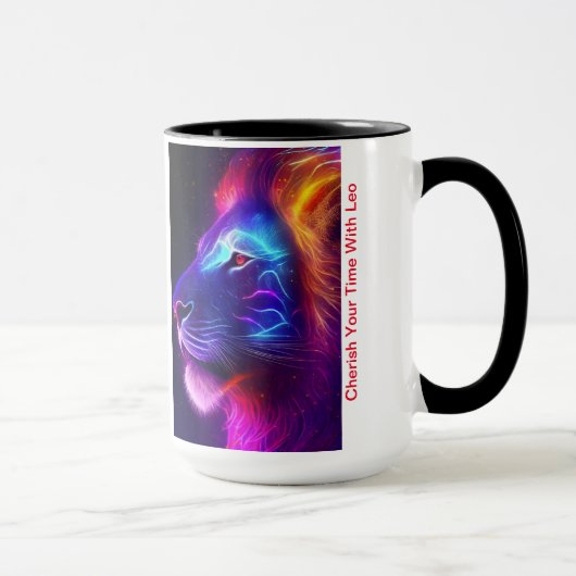 Cherchez Votre Temps Avec Leo Mug (Droite)