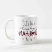 Chère mahjong mug personnalisable (Gauche)