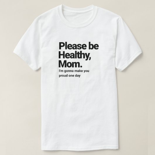 Chère maman T-shirt (Design devant)