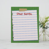 Chère papeterie d'en-tête de lettre de lettre de (Debout devant)