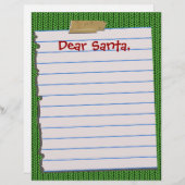 Chère papeterie d'en-tête de lettre de lettre de (Devant / Derrière)