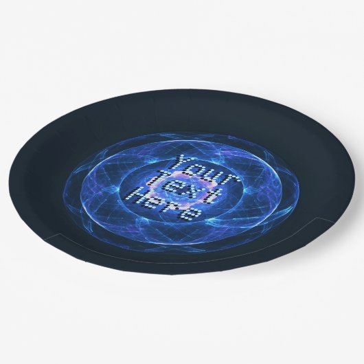 Cherenkov Radiation Papieren Bordje (Gekanteld)