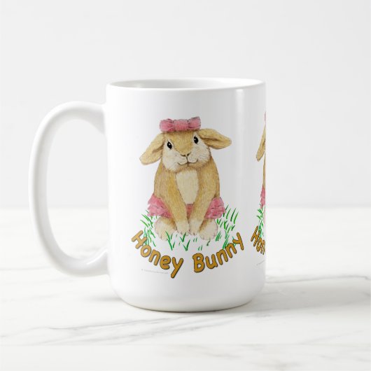 Chéri Bunny's Loving Smile Coffee Mug (Gauche)