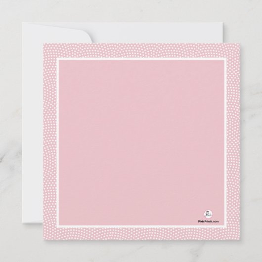 Chéri - Invitation religieuse (Dos)