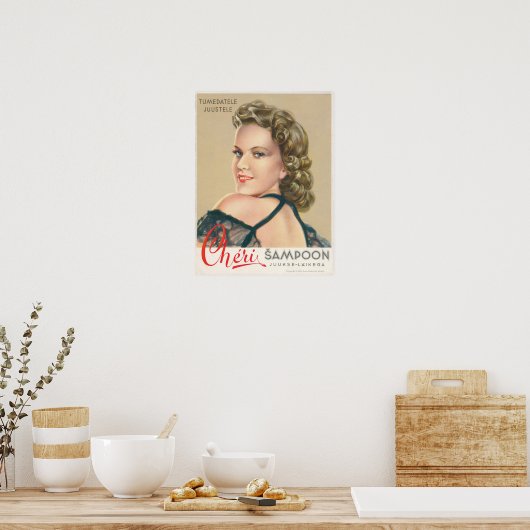 Cheri Shampoo Poster (Cuisine)