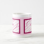 Chérie Coeur rose café Mug (Centre)
