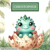 Chérie éclosion Bientôt bébé Dinosaur Baby Coussin