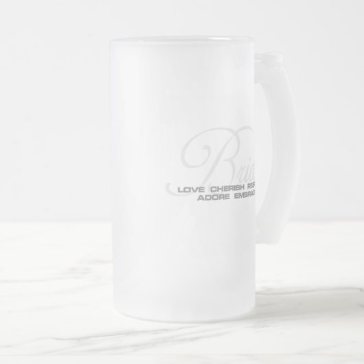 Cherish Bride Matglas Bierpul (Voorkant rechts)