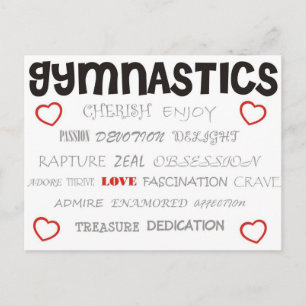 Cherish Gymnastics Briefkaart