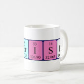 Cherish périodique nom de table mug (Devant droit)