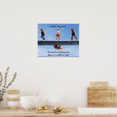 Cherish The Children Poster (Keuken)