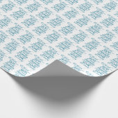 Cherish What matter Blauwgroen Cadeaupapier (Hoek)