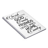 Cherish What Matters Notitieboek (Rechterzijde)
