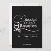 cherished Friends' Reunion Invitations  Kaart (Voorkant)