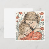 Cherished Mama: Speciale Groeten Feestdagenkaart (Voorkant / Achterkant)