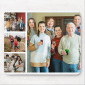 Cherished Memories: 4 fotocollage Muismat (Voorkant)